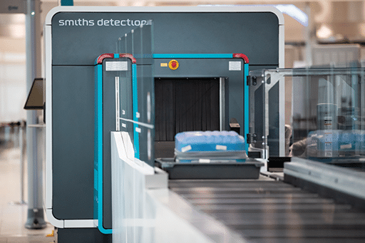 Conventional X-ray and CT scanners are using increasingly sophisticated AI algorithms to help them ‘recognize’ threats, developed by crunching thousands of X-ray images to build a suite of identifiable traits for objects. Shown here is Smiths Detection’s HI-SCAN 6040 CTiX. Smiths Detection image.