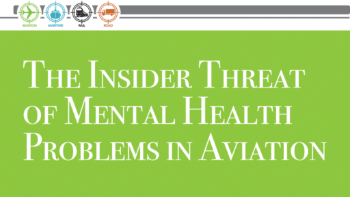 The Insider Threat of Mental Health Problems in Aviation