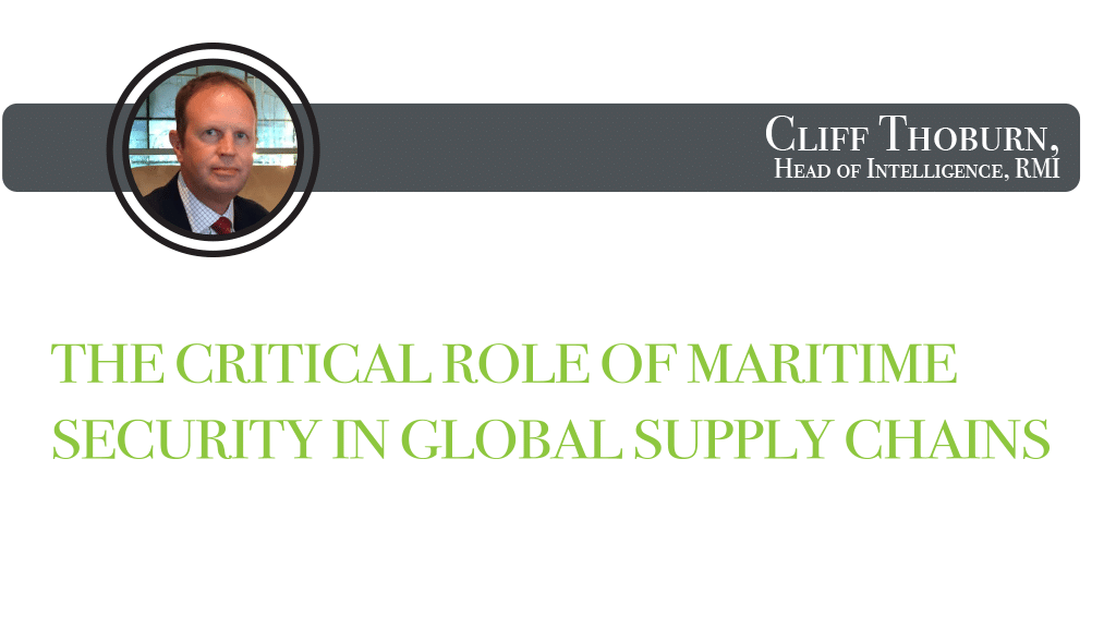 The Critical Role of Maritime Security in Global Supply Chains