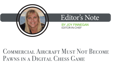 Commercial Aircraft Must Not Become Pawns in a Digital Chess Game