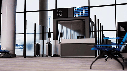 Biometric systems have improved processing efficiency at border checkpoints while maintaining high security standards, according to Rob Sutton, director of solution enablement for aviation at HID. HID image.