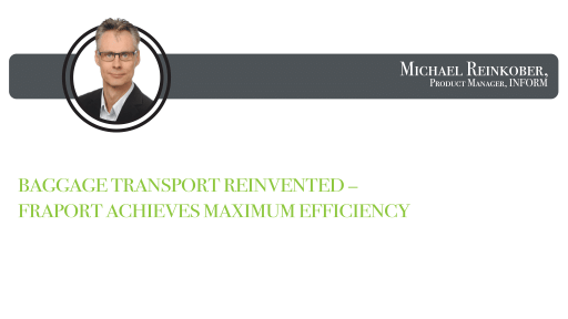 Baggage Transport Reinvented – Fraport Achieves Maximum Efficiency