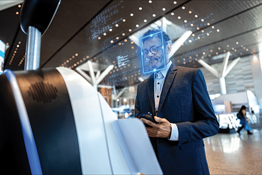 Whether meeting a human officer or encountering an automated eGate, travelers must step forward, stop, look into a lens and wait for an algorithm to assess their face.  Getty  Images.